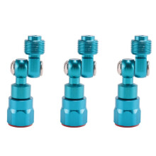 3Pcs 7/8 Inch F-7/8 Inch M Airless Spray Machine Swivel Joint Adapter Silver Swivel Joint for Wagner/ Paint Sprayer