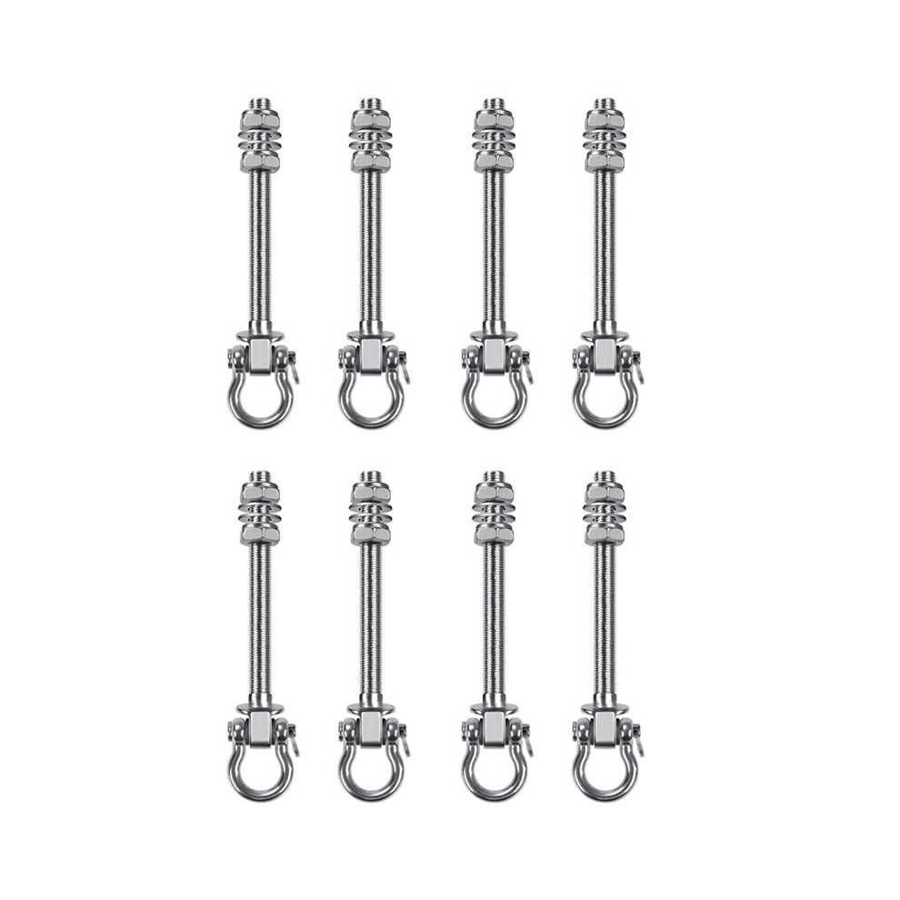 8X Heavy Duty Swing Hook Yoga Hammock Sandbag Hook Hanging Chair Accessories For Playground Porch Yoga Hammock 6032493350304