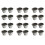 24Pcs for  Stainless Steel Refillable Coffee Capsule Coffee Filter Reusable Coffee Pod Reusable Cafe Machine 1