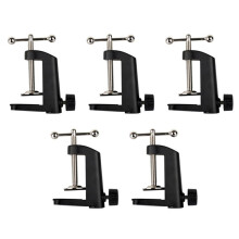 5X Heavy-Duty Metal Table Mounting Clamp for Microphone Suspension Boom Scissor Arm Stand Holder