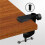 5X Pince de Montage Table en MéTal Robuste pour Support de Support de Bras de Ciseaux de FlèChe de Suspension de Microphone 5