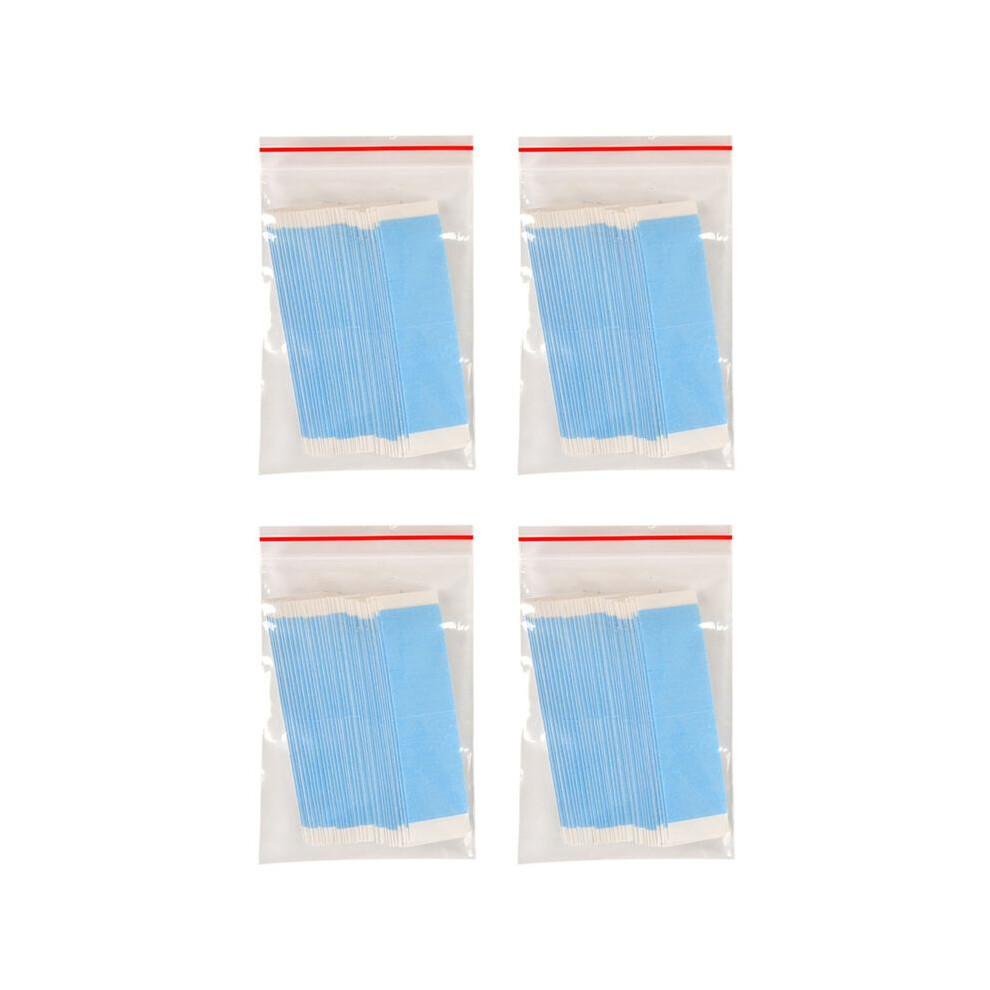 Typecat Unisex 144Pcs Strong Wig Tape Double Sided Adhesive Extension Hair Tape Strips Waterproof For Toupee/Lace Wigs Film Adhesive