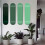 Skateboard Hanger 8PCS Wall Mount Deck Rack for Skateboards Deck Display and Storage 4