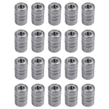 607Z 7 X 19 X 6Mm Doppelt Geschirmte Rillenkugellager 100 Stk