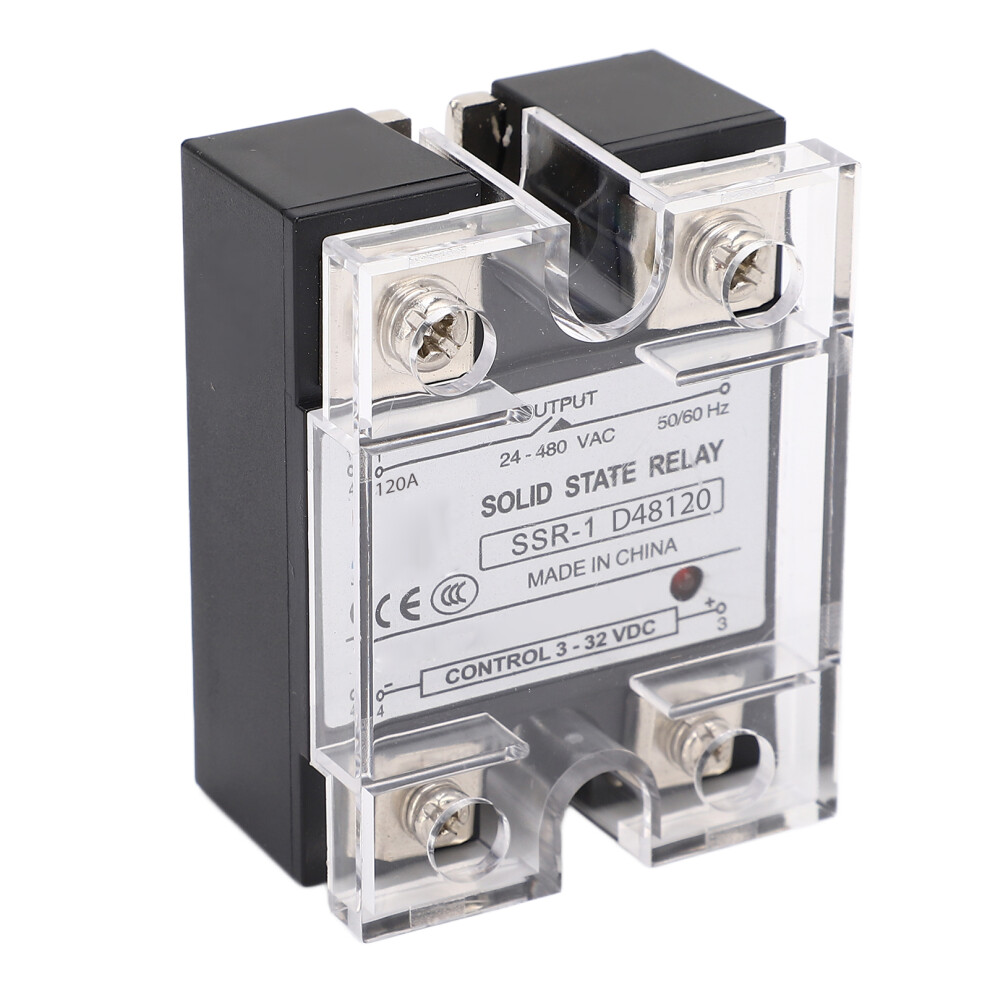 High Capacity Ssr Module 120A 480V Ac Max Load Dc Control 24Â480Vac Range 8481371062026