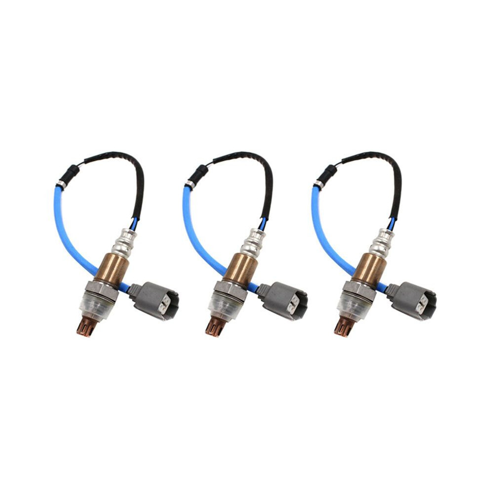 3X Front O2 Oxygen Sensor Upstream For Accord 03-07 2.4L L4 36531-Raa-A01 Black 6031431216962