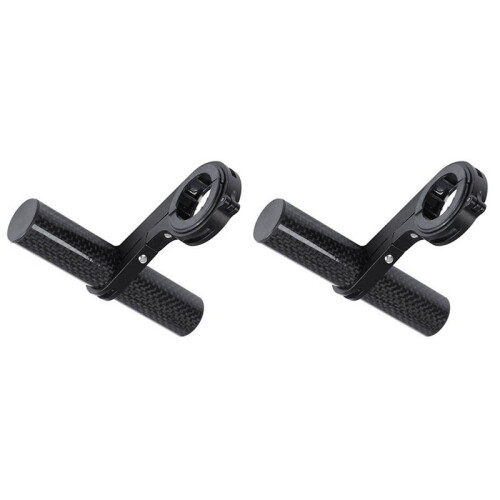 2pcs 10CM Bicycle Handlebar Extension Installation Bicycle Bicycle Handlebar Bracket Extension Bracket Carbon Brazing