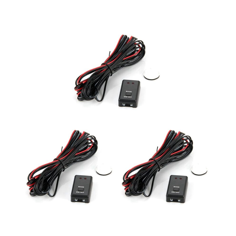 3X LED Strobe Flashing Unit Controller Auto 12V