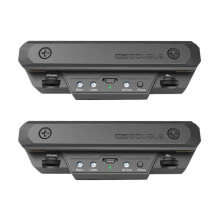 2X DOUBLE Captador de Pré-Amplificador de Guitarra X0 com Controle de Volume e Tom para Instrumento Musical de Guitarra AcúStica, 5