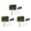 3X BBC Microbit Go Start Kit Micro:Bit BBC DIY Projects Programmable Learning Development Board with Protective Shell 1