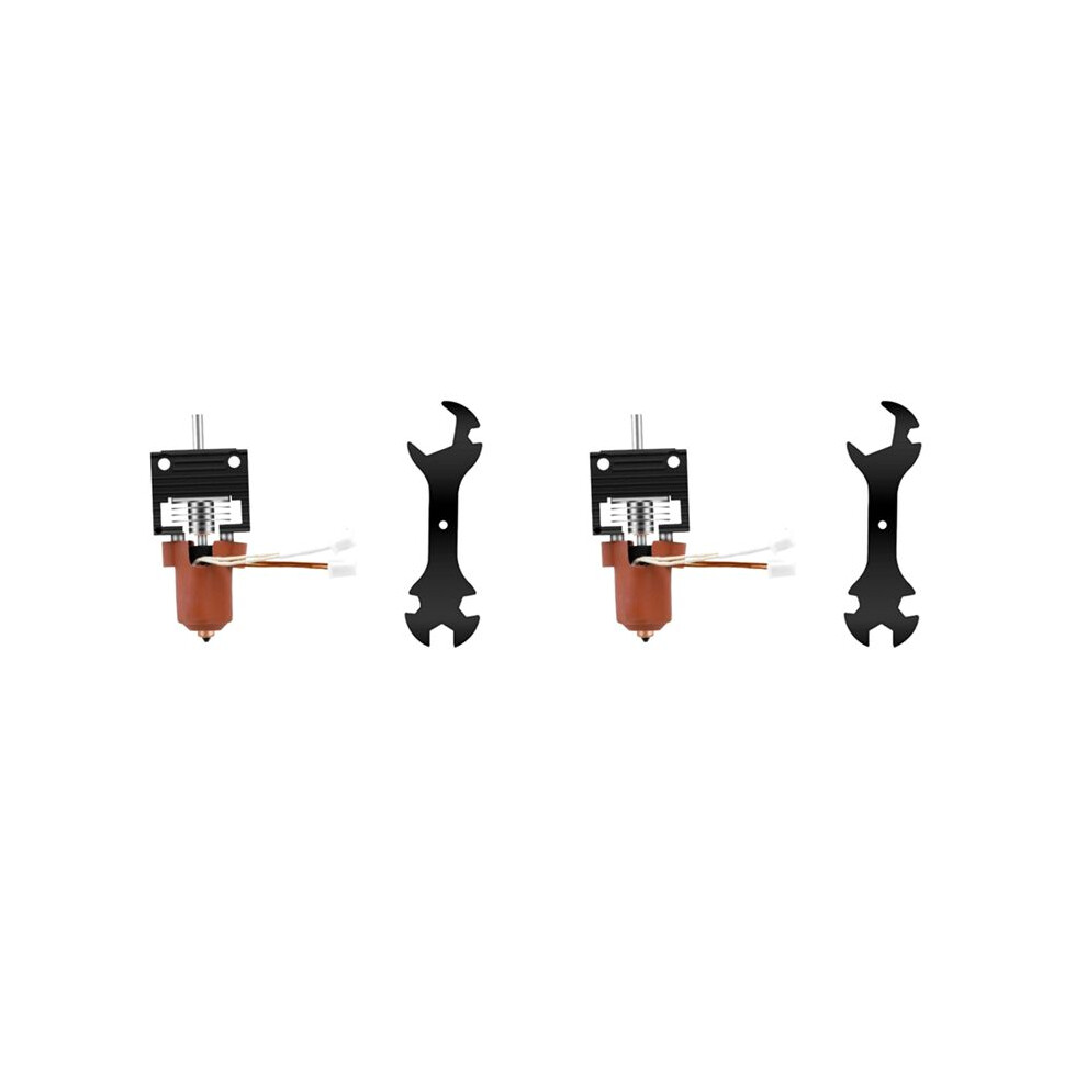 2X K1 Ceramic Hotend Kit -Quick Swap Nozzle, Integrated Extruder Hot End Replacement For K1 Max, K1c 3D Printer 6032033456497
