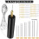 2X Electric Resin Drill Set,Including Eye Screws,Twist Drill Bits Tools,Electric Drill for DIY Keychains Crafts Making 3