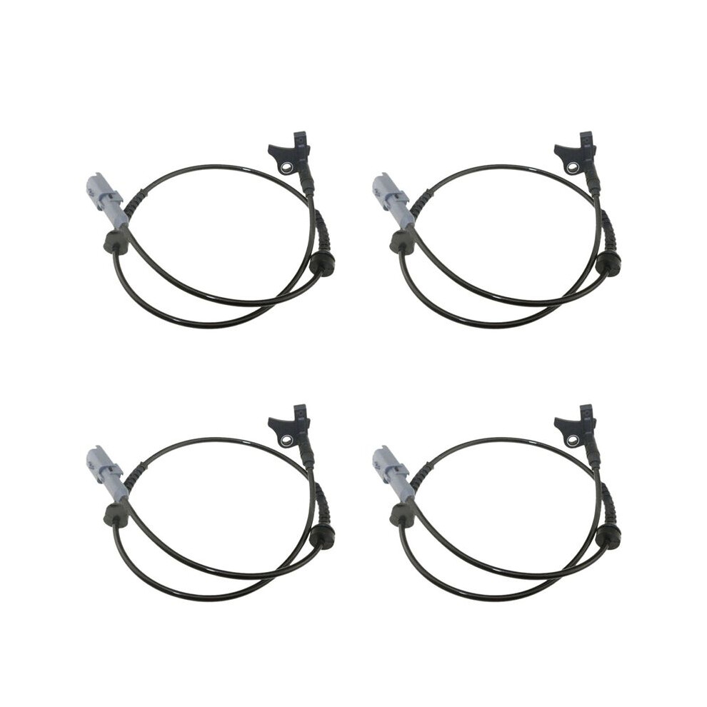 4X 9665386780 Abs Wheel Speed Sensor Plug Front Left Right 4545K3 4545F5 96496780 For 307 308 C4 Ds4 6032783839601