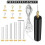 2X Electric Resin Drill Set,Including Eye Screws,Twist Drill Bits Tools,Electric Drill for DIY Keychains Crafts Making 7