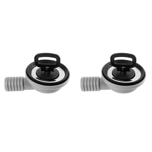2pcs 56mm 2.2 Polegadas Ralo de Drenagem de Resíduos de Pia Ângulo de Encaixe para  Caravana Motorhome RV  Acessórios