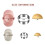4X Dumpling Maker, Dumpling Dough Press Mold Set with Ring Cutter and Stuffing Spoon, Kitchen Gadget for Empanada 2