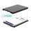 2X Adaptador SSD 2 em 1 Combina M.2 NGFF Key B e MSATA para Conversor de Adaptador  3 de 2,5 Polegadas, Caixa de SSD Externo 8