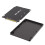 2X Adaptador SSD 2 em 1 Combina M.2 NGFF Key B e MSATA para Conversor de Adaptador  3 de 2,5 Polegadas, Caixa de SSD Externo 3