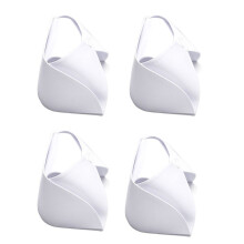 4X Nurse Hat Headband Nurse Cap Costume for Nursing School Ceremony,Pinning Ceremony(White)