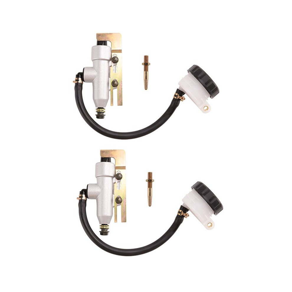 2X 9010-080400 Rear Foot Brake Master Cylinder Pump For Cf500 Atv Utv Go Kart Motorcycle 2011-2016 Hydraulic Brake Pump 6033652796254