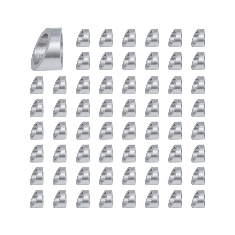 Photos - Other Hand Tools 80 Pack 3/8In Stainless Steel Cable Railing Kit Angle Beveled Washer 25 30 35 Degrees for Deck Stair Railing System