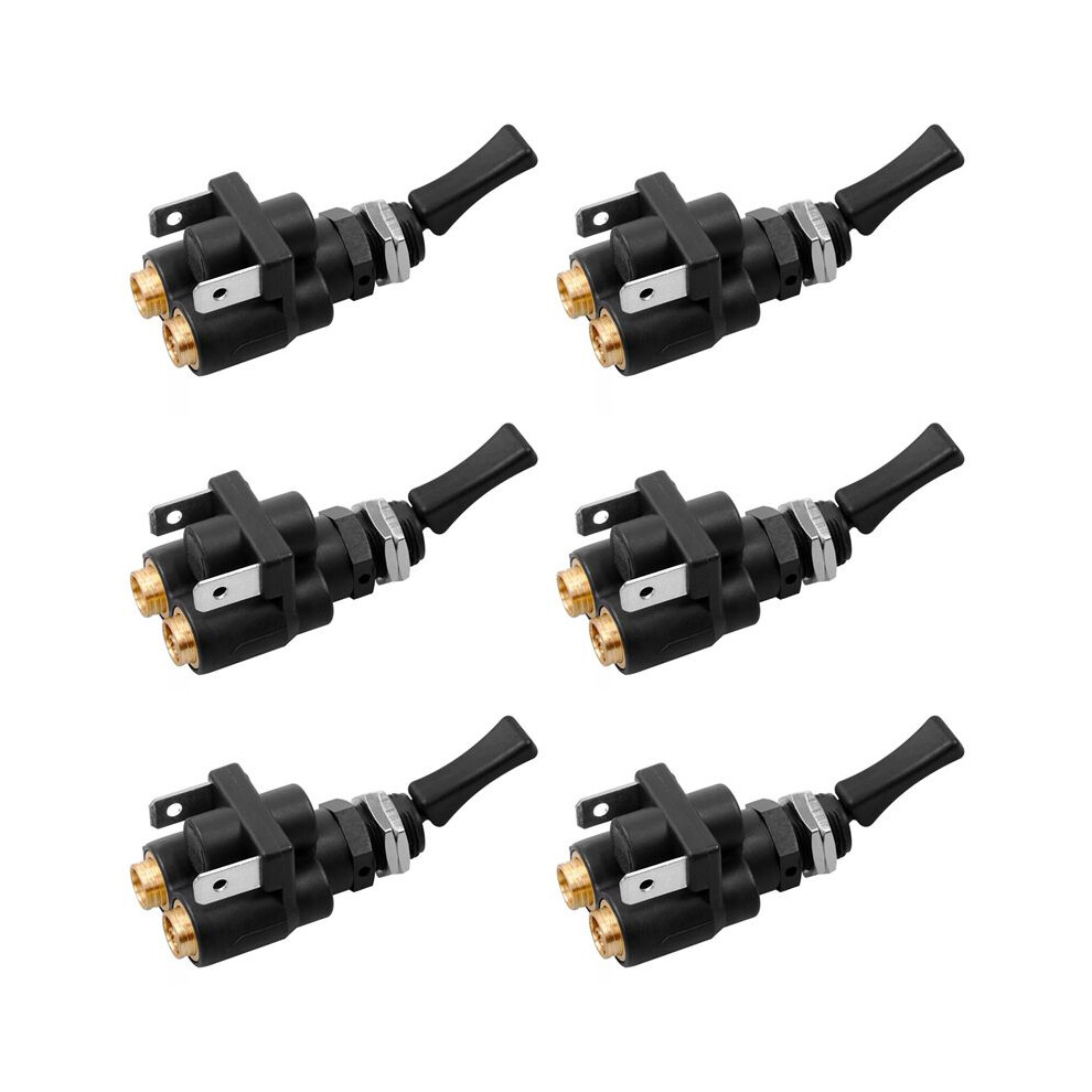 6X Car Air Electric Toggle Valve Paddle For K295-362-1 Black 6033274616411