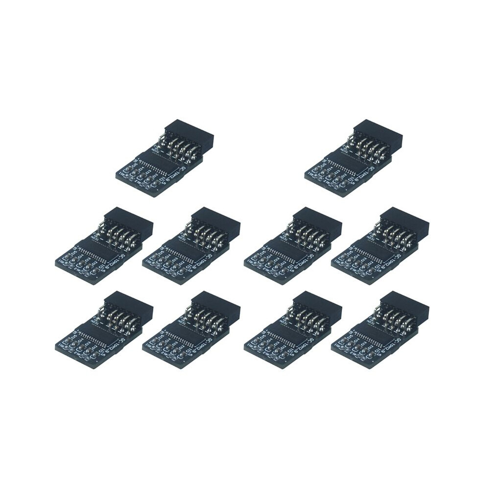 10X Tpm2.0 Module Lpc 12Pin Module With Infineon Slb9665 Windows 11 Upgrade For Gigabyte Motherboard For Gc-Tpm2.0 S 6031382721096