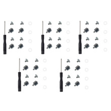 5Set M.2 SSD Screw Kit NGFF NVME SSD Standoff Mounting M.2 NGFF/NVMe Screw Set Stand Off Screw Hex Nut for A-SUS M.2 SSD