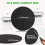 20Pcs Charcoal Filter for Compost Bucket 6.7 Inch Kitchen Activated Carbon Compost Bin Filter Replace for Countertop Bin 6