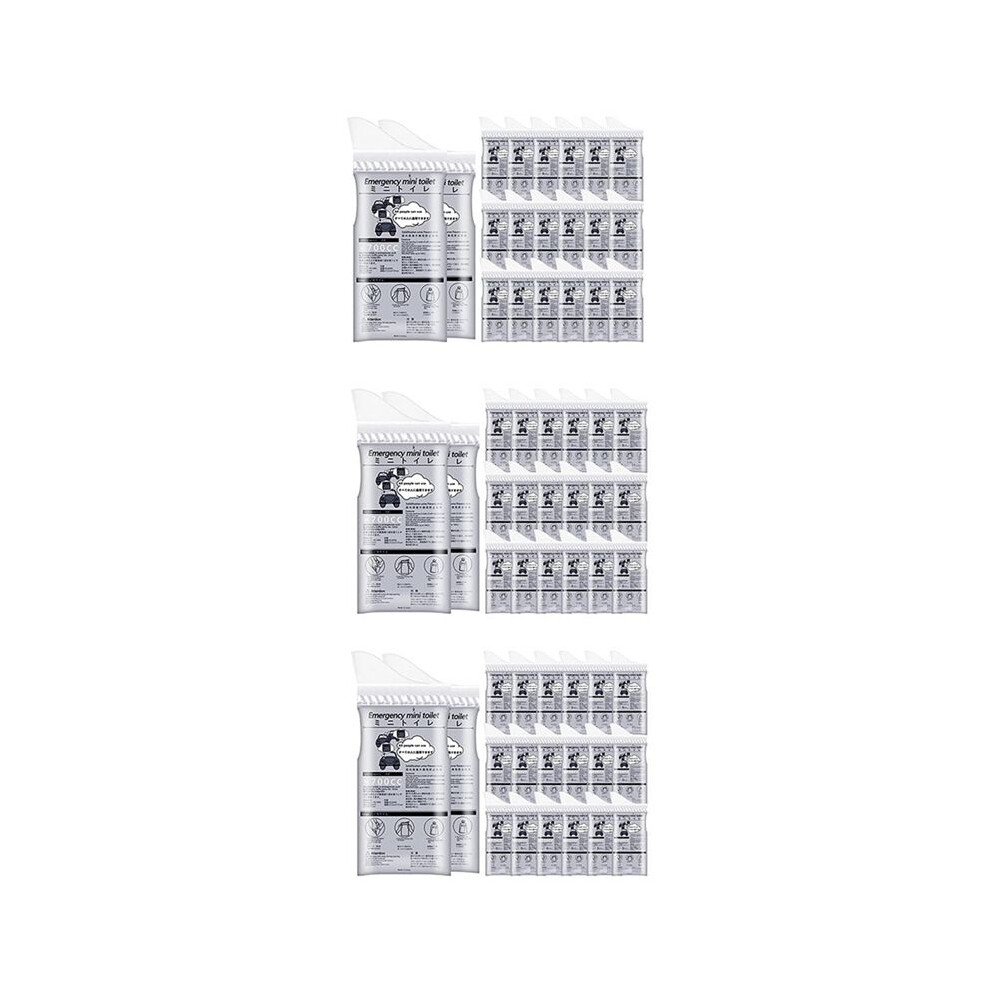 60Pcs Disposable Urinal Bags,700ML Emergency  Toilet for Camping Road Trip Jam, Urine Bag Pee Bags Travel Urinals