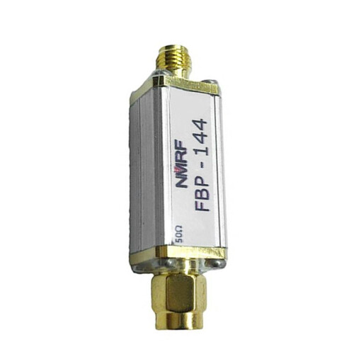 2X 144MHz 2M Band Pass Filter Bandpass Filter SMA Interface Bandwidth for RFID Receiver 2