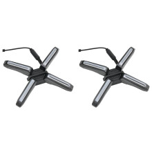 2X Strålkastare 4W Super Bright Front Light för för ZT3 Elektrisk Skoter ZT3 Pro X-Formade Reservdelar