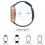 Vancle Straps for Fitbit Versa 2 Straps, Classic Silicone Adjustable Replacement Band for Fitbit Versa 2 / Fitbit Versa Lite/Fitbit Versa (Deepblue) 2