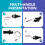 3X TS17 Einachsiger Joystick Rocker Engineering Equipment Controller Zubehör für Hall 6
