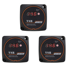 3X Voltage Sensitive Split Charge Relay Digital Display VSR 12V 140A for  Car Yacht  Battery Isolator Charge