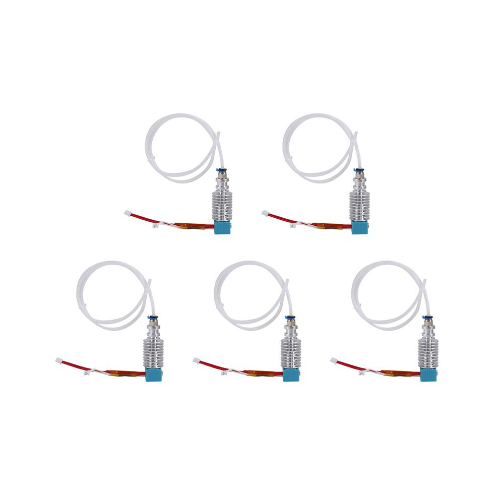 5X For Mega/Mega S Mega X Chinron 4Max Pro2.0 Vyper 3D Printer Extruder Hot End With 0.4Mm Nozzle(For Mega X) Silver 6032338649945