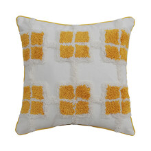 Housse de coussin touffetée style Boho, coussin lombaire, taie-1
