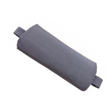 Oreiller appui-tête inclinable, chaise pliante pour coussin-gris