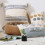 Housse de coussin touffetée Boho, décoration-Cinq 45*45cm 7