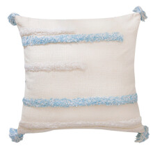 Housse de coussin décorative de style marocain-Cinq bleu 45*45cm