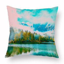 Housse de coussin de paysage, taie d'oreiller-T-60079-20