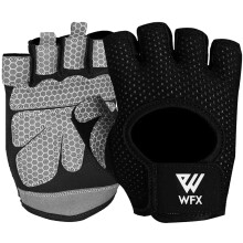 WESTWOOD FOX Weight Lifting Gloves with Wrist Wrap SupportGym Gloves for Men and Women Anti Slip Breathable Workout Training Hanging PullUps Dumbbel