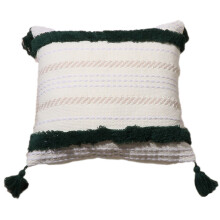 Oreiller lombaire marocain pour étui gland-45*45cm Vert foncé
