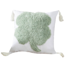 Housse de coussin décorative touffetée style Boho, coussin-8067
