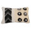 Housse de coussin touffetée Boho, coussin géométrique-2 1