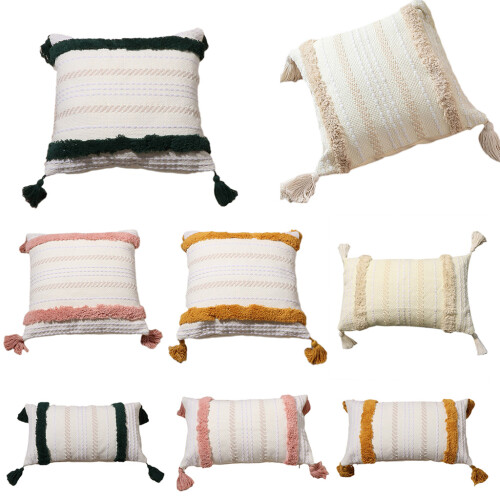 Coussin lombaire de Style marocain, pour-30*50cm blanc crème 1