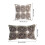 Housse de coussin tissée touffetée style bohème, coussin-2 4