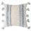 Housse de coussin touffetée style Boho,-Barre verticale 45*45cm 1