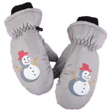 Unisex vintervarme skivanter, åndbare trelags tykke fleece TPU-membran sne- og koldluftforebyggende til drenge og piger
