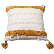 Coussin lombaire de Style marocain, pour étui avec-45*45cm jaune